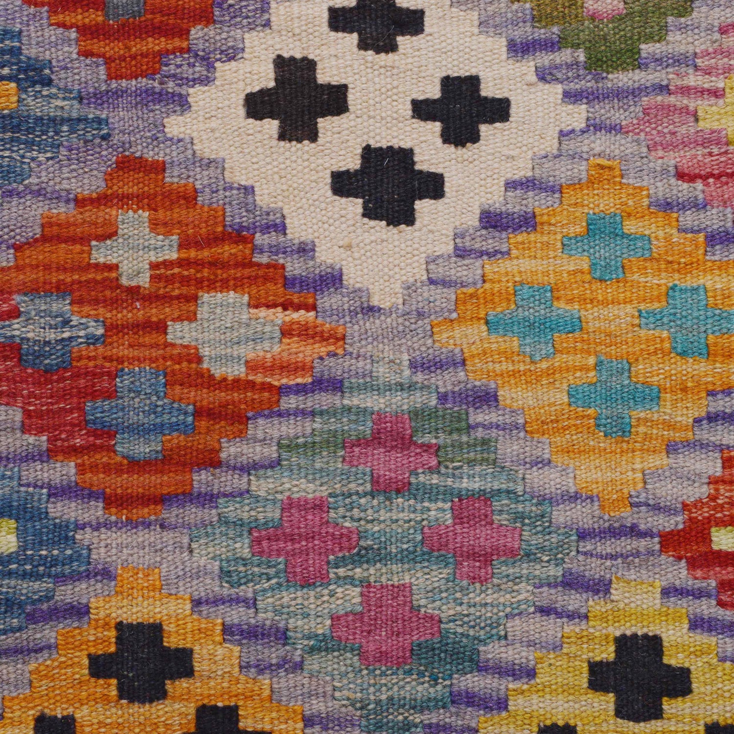 Vegetable Kilim Runner 2' 7" x 9' 2" (ft) - No. P36467