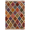 Handmade Vegetable Kilim 2' 0" x 3' 0" (ft) - No. P36478