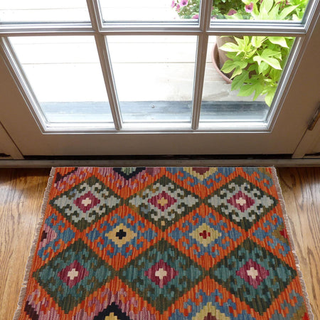 Handmade Vegetable Kelim 2' 0" x 3' 0" (ft) - No. P36479