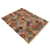 Handmade Vegetable Kilim 3' 7" x 4" 11" (ft) - No. P36482