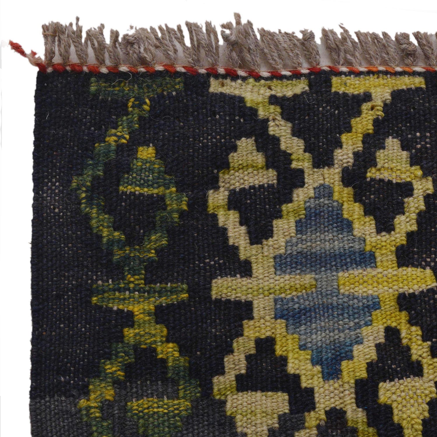 Handmade Vegetable Kelim 3' 7" x 5" 3" (ft) - No. P36483