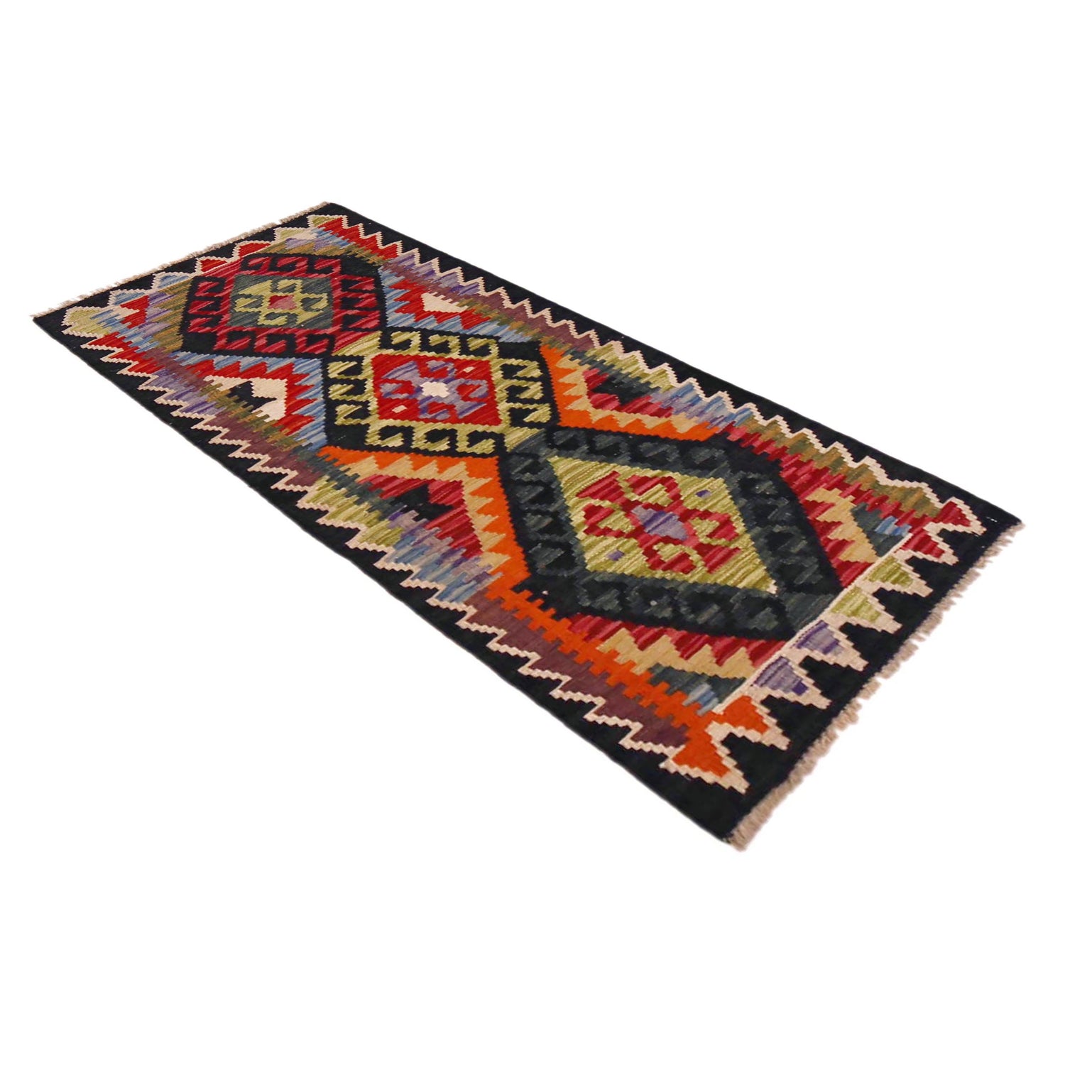 Vegetable Kilim Runner 2' 0" x 4' 9" (ft)- No. P36486