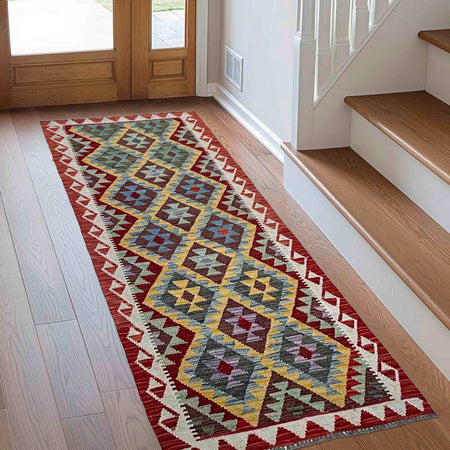 Vegetable Kilim Runner 2' 9" x 7' 9" (ft) - No. P36945