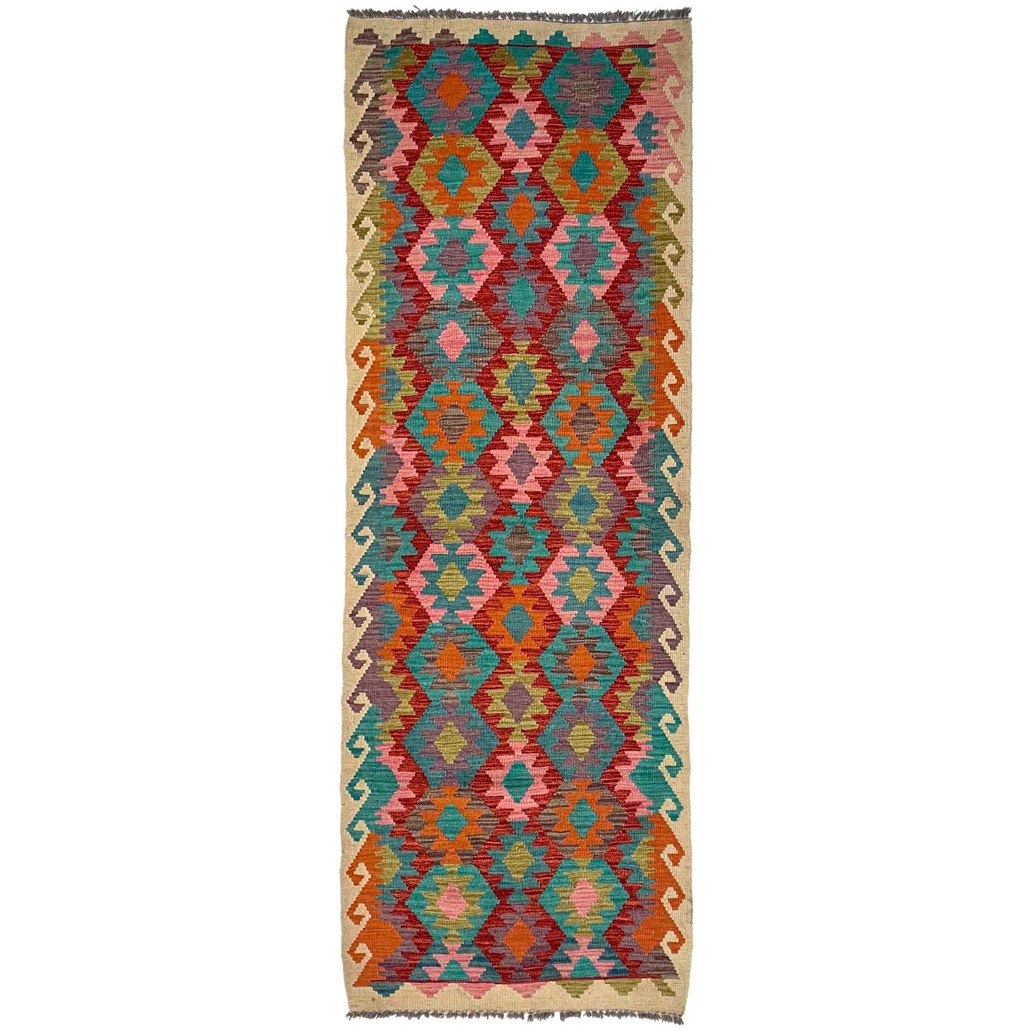 Vegetable Kilim Runner 2' 9" x 9' 5" (ft) - No. P36972