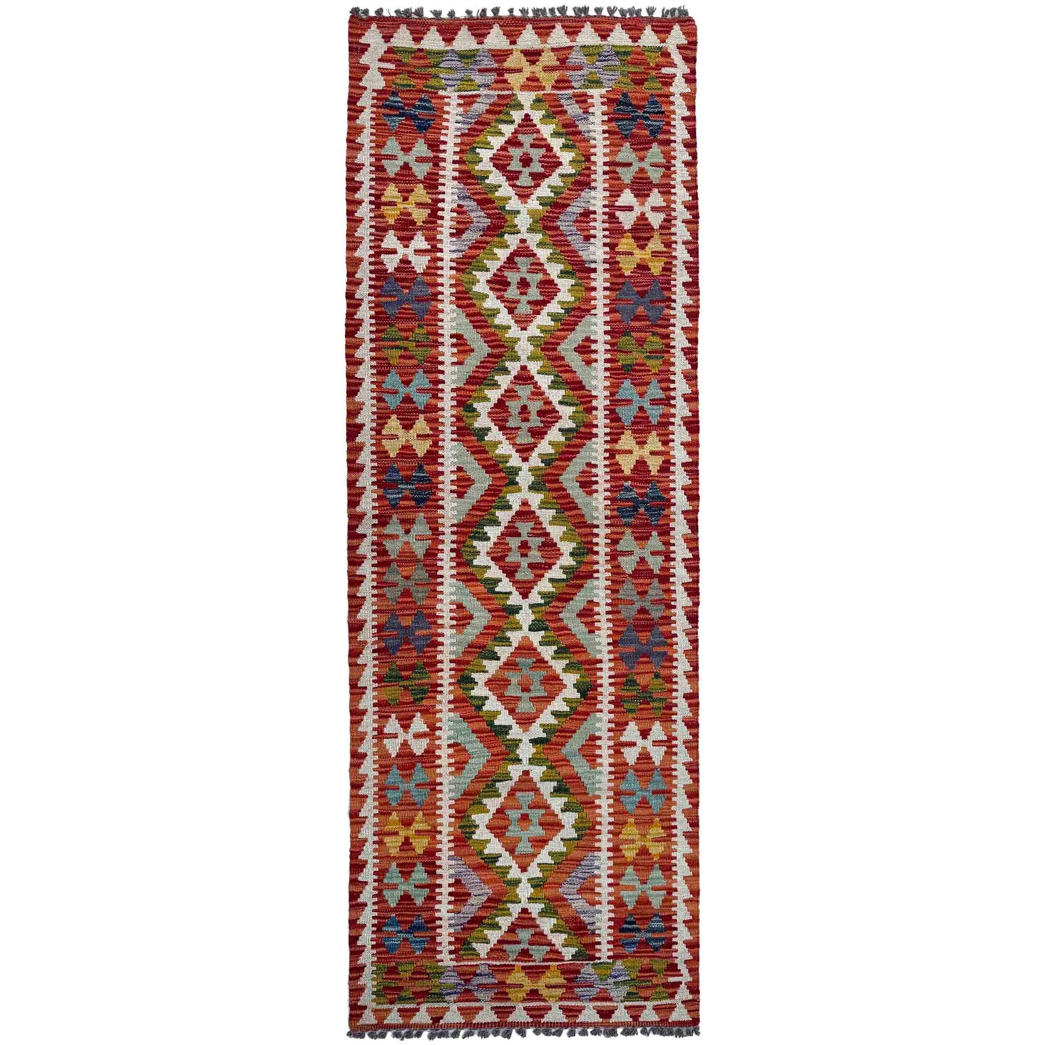 Vegetable Kilim Runner 2' 4" x 6' 11" (ft)- No. P36994