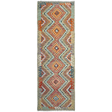 Vegetable Kelim Runner 2' 10" x 9' 5" (ft) - No. P37021
