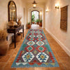 Vegetable Kelim Runner 2' 7" x 9' 4" (ft) - No. P37029