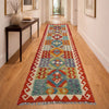Vegetable Kelim Runner 2' 7" x 9' 1" (ft) - No. P37032