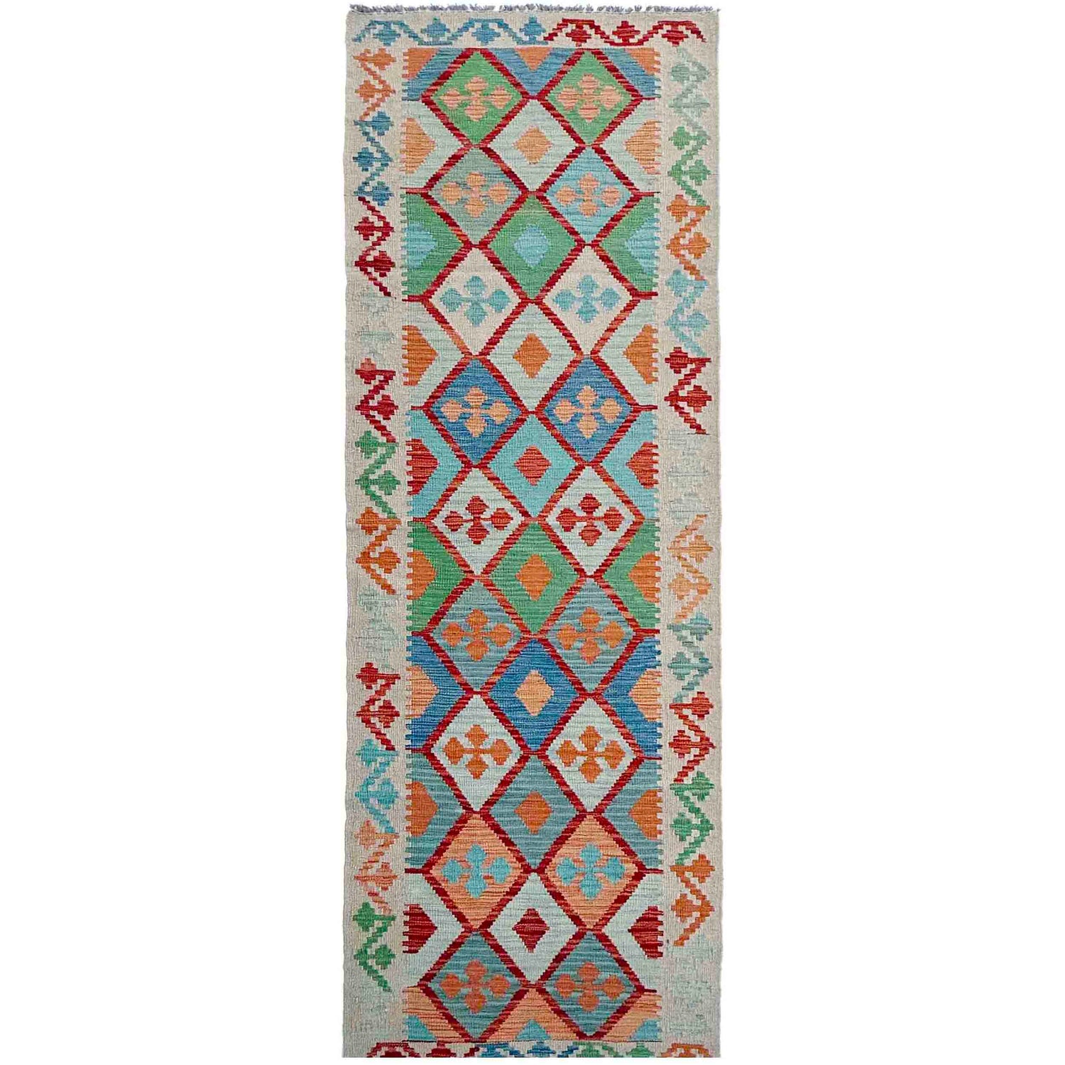 Vegetable Kilim Runner 2' 8" x 10' 0" (ft) - No. P37035