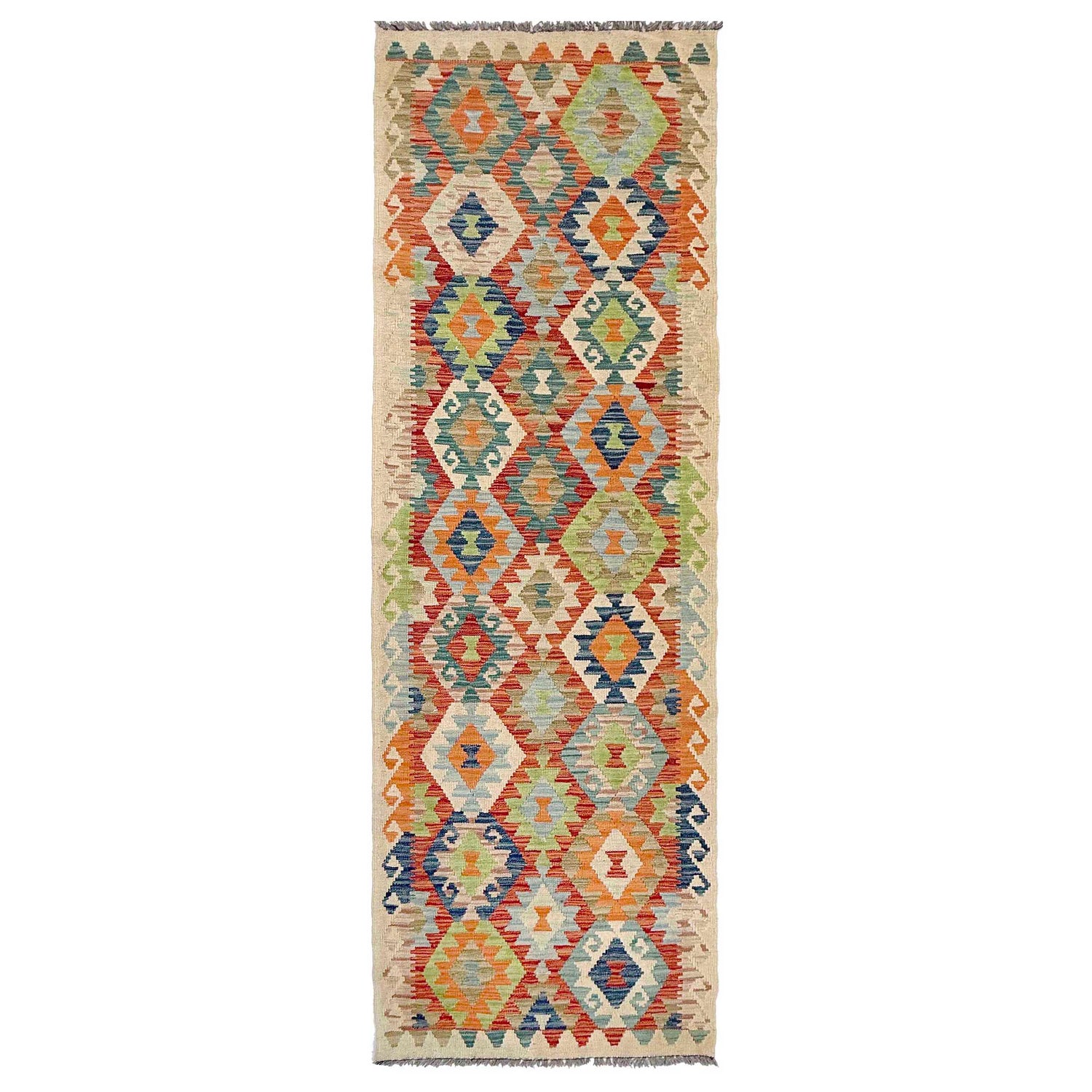 Vegetable Kilim Runner 2' 8" x 9' 8" (ft) - No. P37066