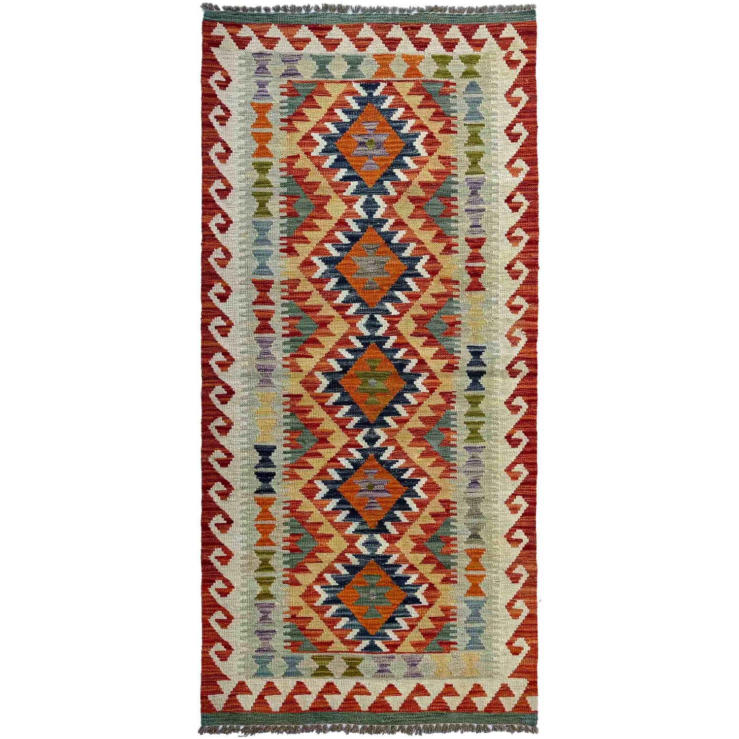 Vegetable Kilim Runner 2' 9" x 6' 5" (ft)- No. P37068
