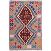 Handmade Vegetable Kilim 2' 7" x 4' 3" (ft) - No. P37070