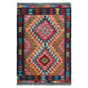 Handmade Vegetable Kilim 2' 5" x 4' 0" (ft) - No. P37072