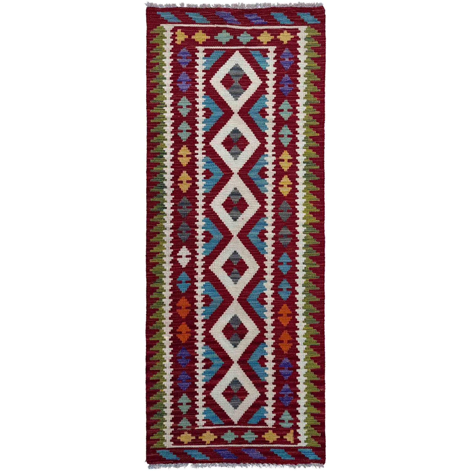 Vegetable Kilim Runner 2' 4" x 6' 9" (ft)- No. P37088