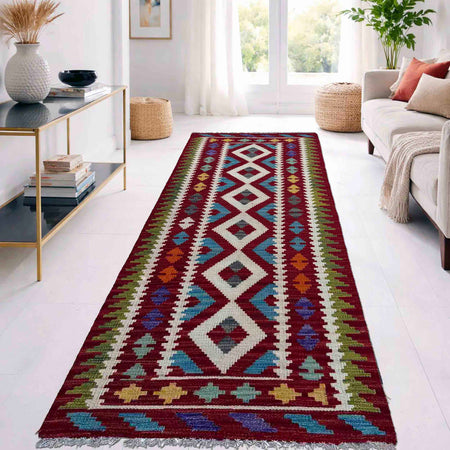 Vegetable Kilim Runner 2' 4" x 6' 9" (ft)- No. P37088