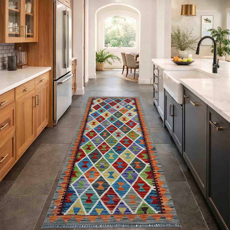 Vegetable Kilim Runner 2' 9" x 6' 4" (ft)- No. P37090