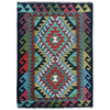 Handmade Vegetable Kelim 2' 10" x 3' 11" (ft) - No. P37104