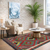 Handmade Vegetable Kilim 2' 10" x 4' 0" (ft) - No. P37107