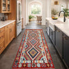 Vegetable Kilim Runner 2' 6" x 6' 7" (ft)- No. P37123