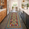 Vegetable Kilim Runner 2' 5" x 6' 7" (ft)- No. P37131