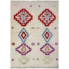 Shape Embroidery Dhurrie 4' 0" x 6' 1" (ft) - No. P37136