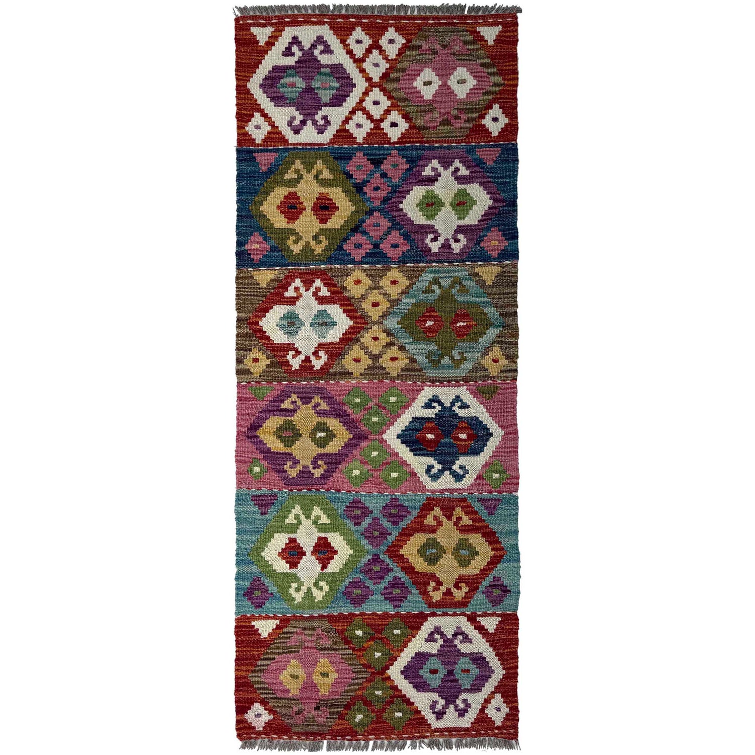 Vegetable Kelim Runner 1' 8" x 4' 10" (ft)- No. P37208