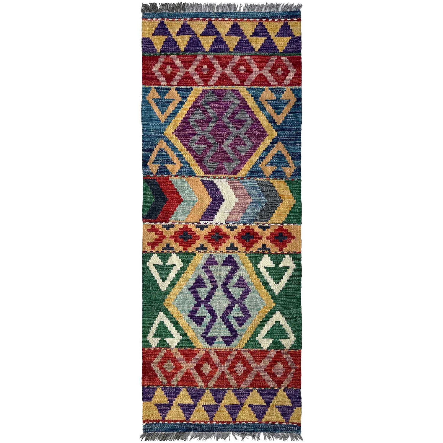 Vegetable Kilim Runner 1' 9" x 4' 10" (ft)- No. P37211