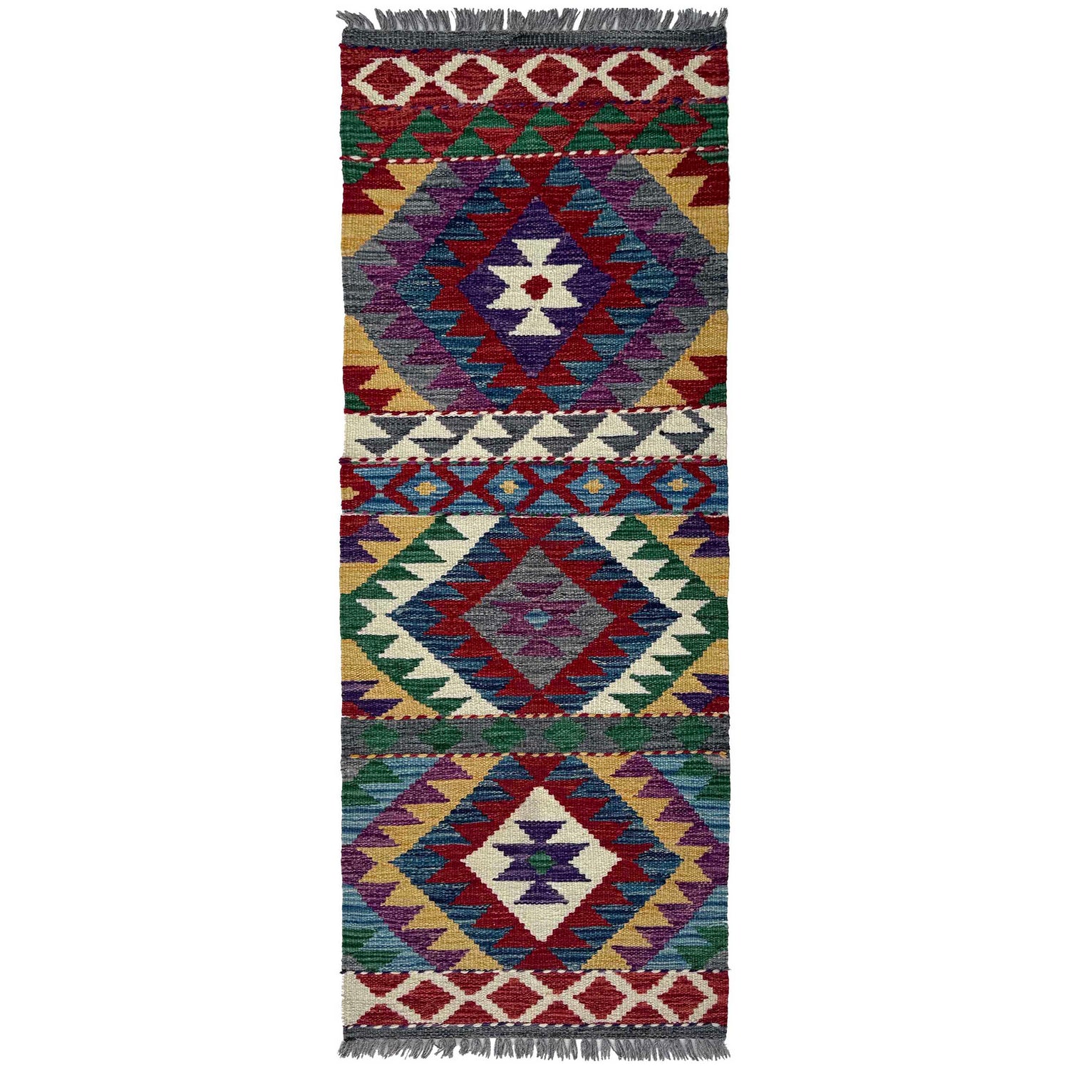Vegetable Kilim Runner 1' 9" x 4' 8" (ft)- No. P37214