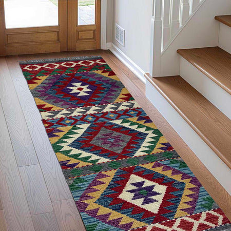 Vegetable Kilim Runner 1' 9" x 4' 8" (ft)- No. P37214
