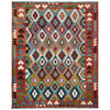 Handmade Vegetable Kelim 6' 5" x 9' 7" (ft) - No. P37217