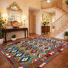 Handmade Vegetable Kelim 6' 5" x 9' 7" (ft) - No. P37217