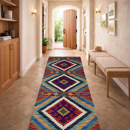 Vegetable Kelim Runner 1' 8" x 4' 11" (ft)- No. P37232