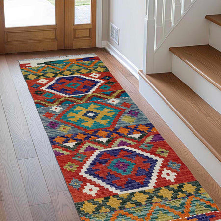 Vegetable Kilim Runner 1' 8" x 4' 9" (ft)- No. P37233