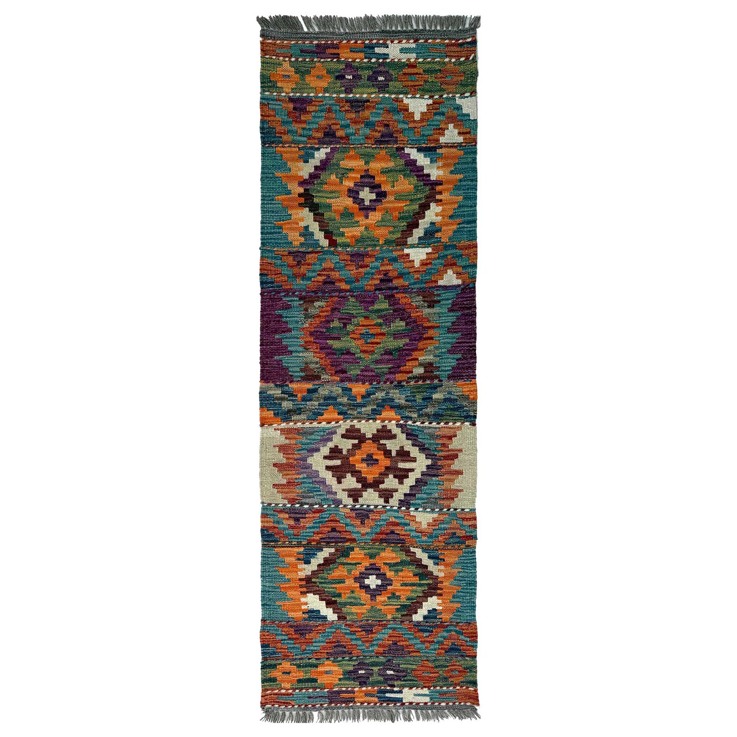 Vegetable Kelim Runner 1' 8" x 5' 4" (ft)- No. P37234