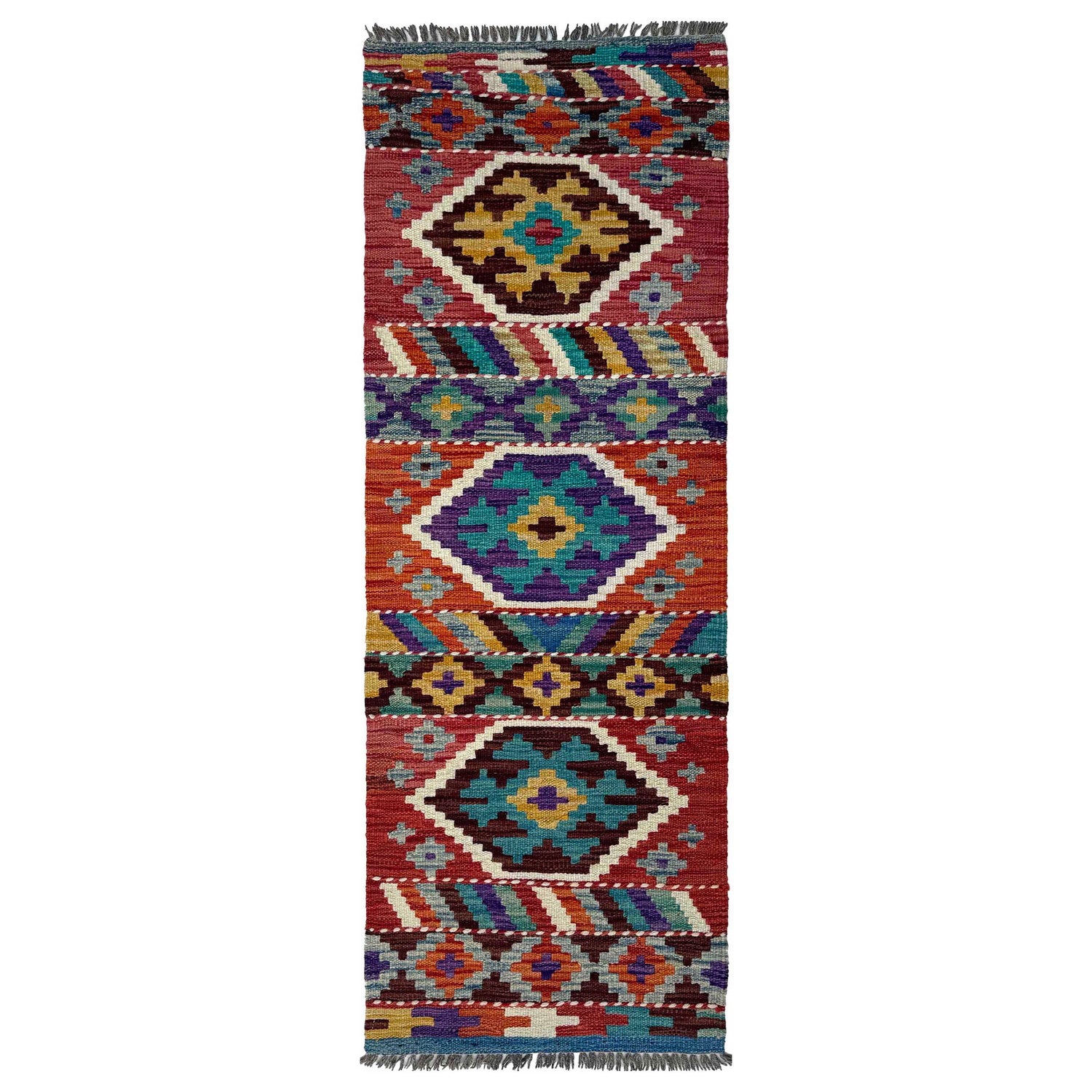 Vegetable Kilim Runner 1' 8" x 5' 1" (ft)- No. P37236