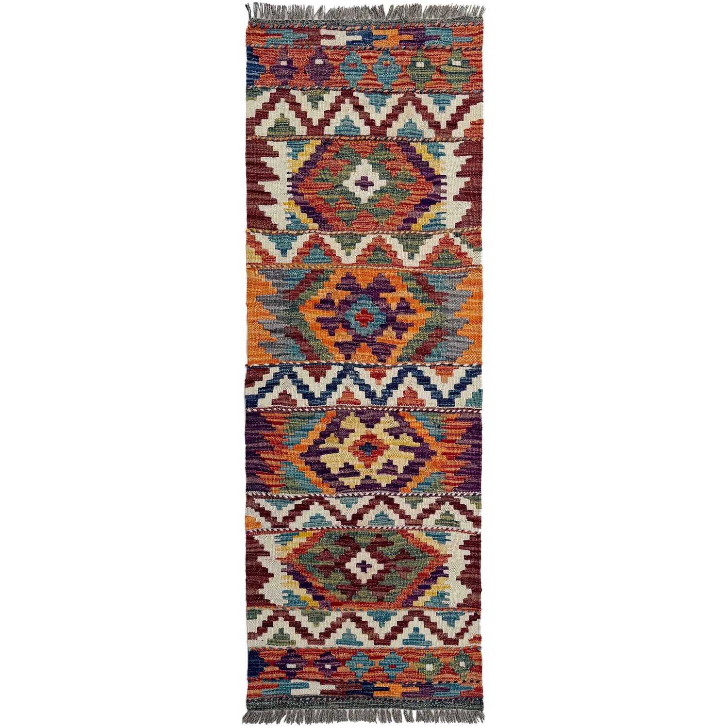 Vegetable Kelim Runner 1' 7" x 4' 11" (ft)- No. P37242