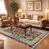 Handmade Vegetable Kilim 4' 10" x 6' 7" (ft) - No. P37248