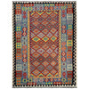 Handmade Vegetable Kilim 6' 5" x 9' 4" (ft) - No. P37249