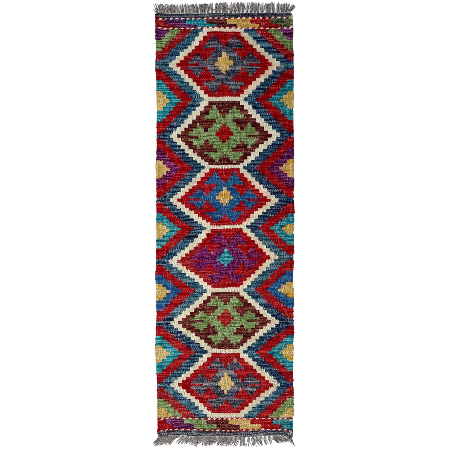 Vegetable Kilim Runner 1' 8" x 5' 2" (ft)- No. P37253