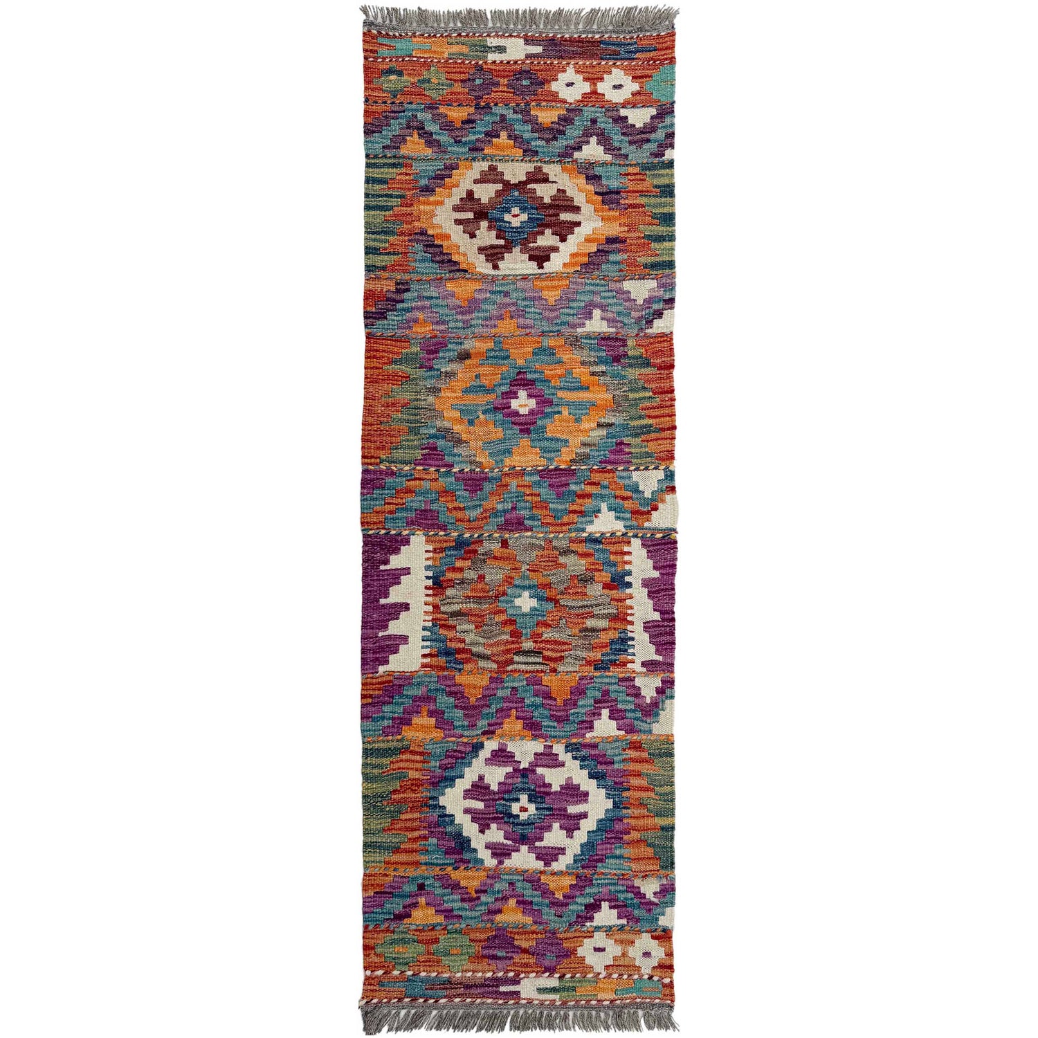 Vegetable Kelim Runner 1' 7" x 5' 3" (ft)- No. P37255