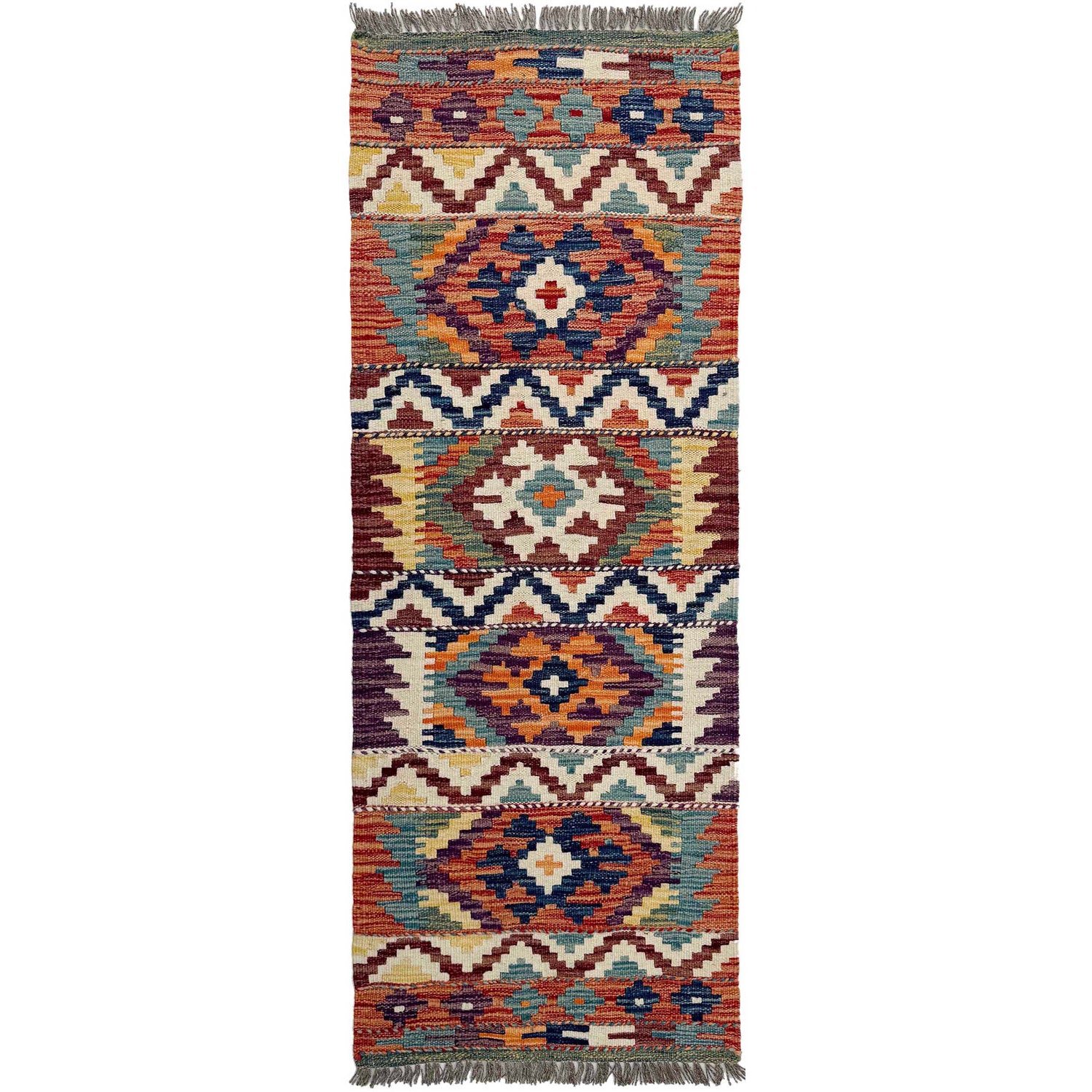 Vegetable Kilim Runner 1' 8" x 4' 9" (ft)- No. P37258