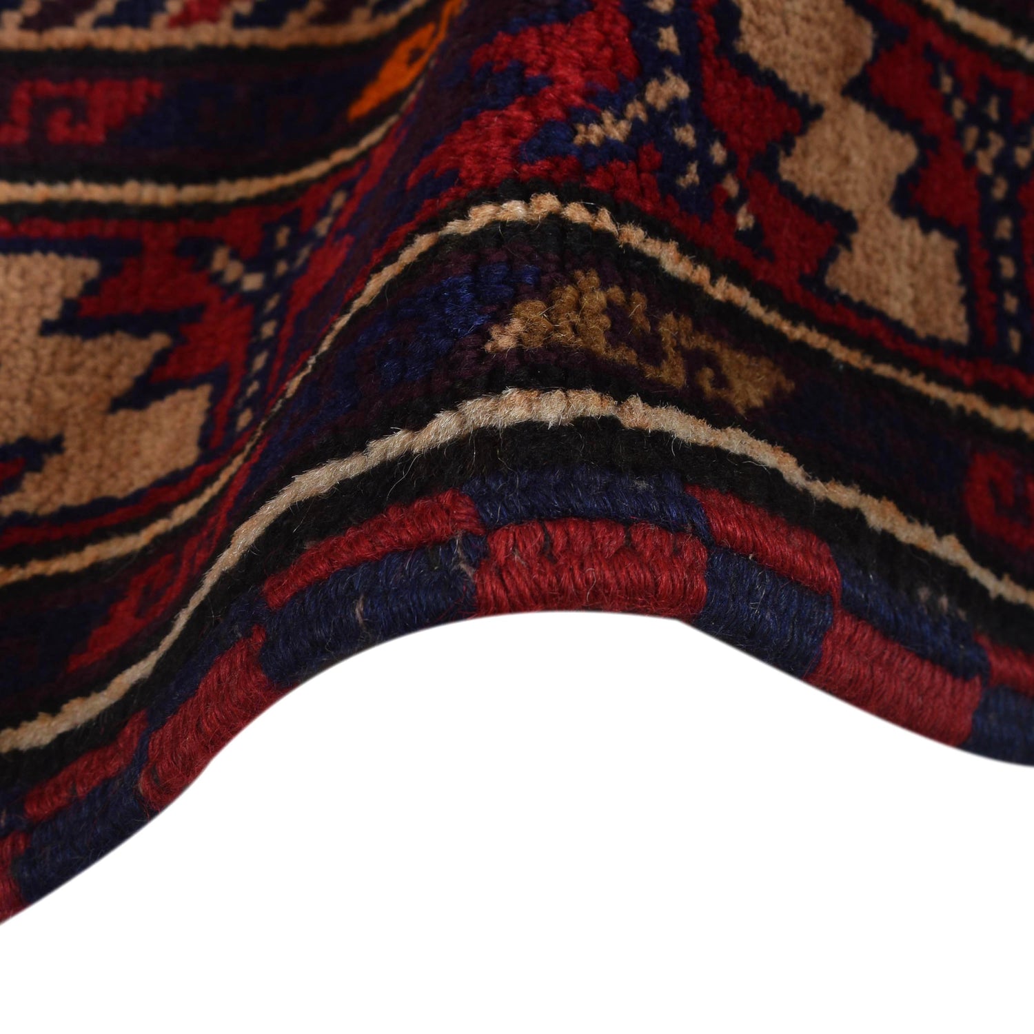 Hand Knotted Baluchi Rug 5' 1" x 7' 7" (ft) - No. R15787