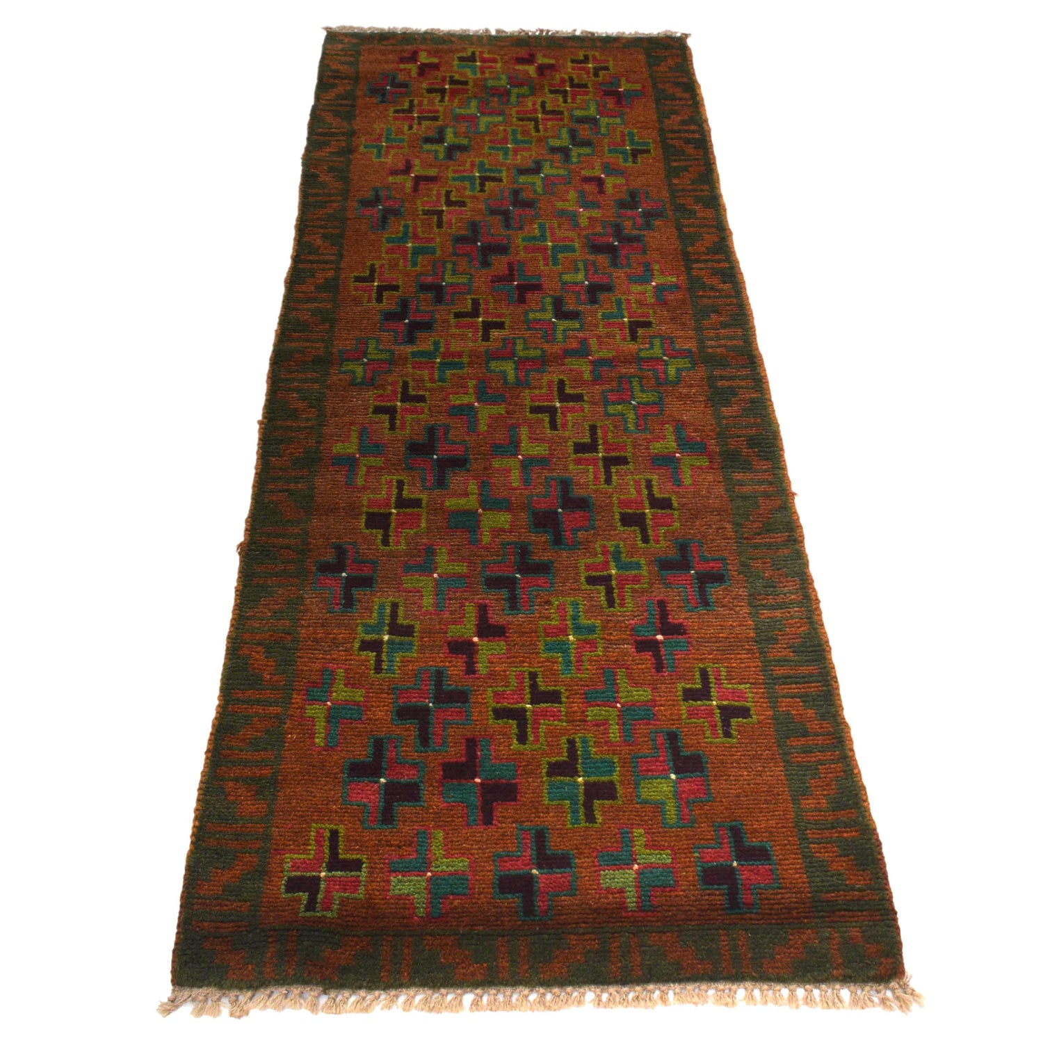 Traditional Baloch Runner 2' 1" x 6' 2" (ft) - No. R18318