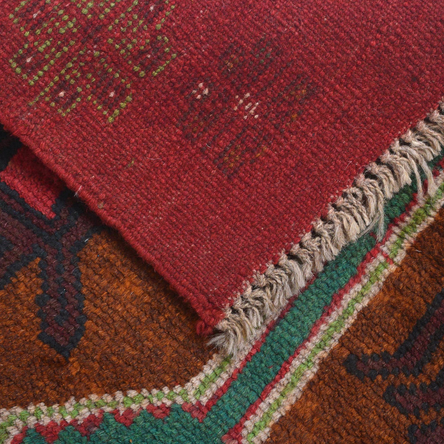 Handmade Baluchi Runner 2' 2" x 6' 7" (ft) - No. R18325