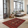 Handmade Oriental Rug 5' 5" x 6' 8" (ft) - No. R21355