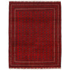 Red Color Khoja Roshnai Carpet 5' 0" x 6' 6" (ft) - No. R21493