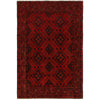 Red Color Khal Mohammadi Rug 4' 1 x 6' 2 (ft) - No. R22027