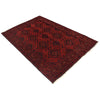 Red Color Khal Mohammadi Rug 4' 1 x 6' 2 (ft) - No. R22027