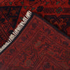 Red Color Khal Mohammadi Rug 4' 1 x 6' 2 (ft) - No. R22027