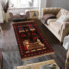 Handmade Picture Carpet 3' 3" x 4' 10" (ft)- No. R22032